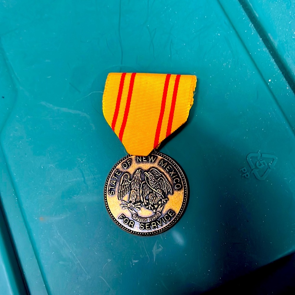 New Mexico metal for achievement in service